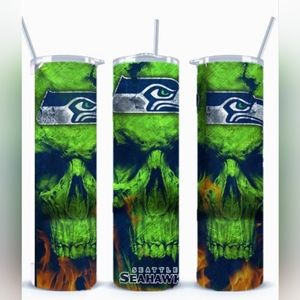 Sea hawks tumbler